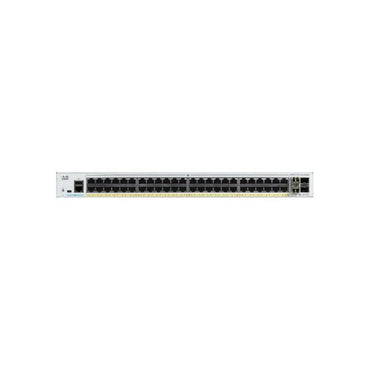 C1000 - 48FP - 4G - L, Cisco Catalyst 1000 Switch, 48x PoE+ 10/100/1000/4x 1G SFP/740W PoE - The HDDs