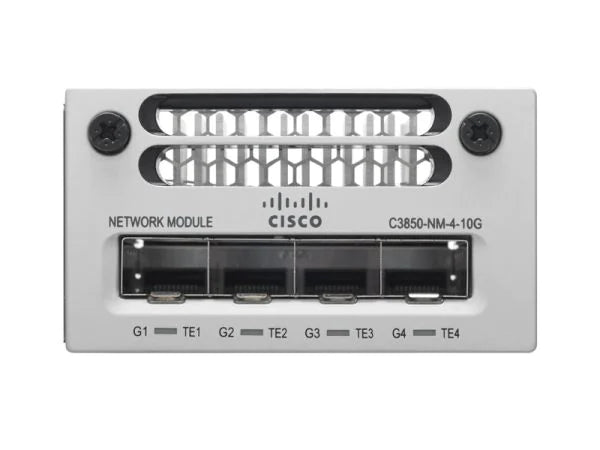 C3850 - NM - 4 - 10G, Cisco 3850 Series Network Module, 4x10GE/Plug - in/Hot - swappable - The HDDs