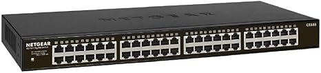 Netgear GS348 48 - Port Gigabit Smart Managed Rack - Mount Switch - The HDDs
