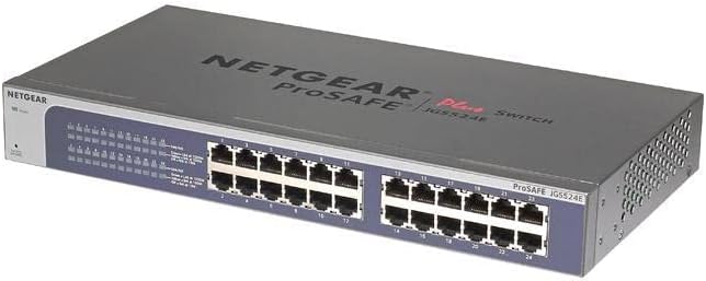 Netgear JGS524E 24 - Port Gigabit Plus Switch (Web - Managed) - The HDDs