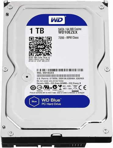 WD Blue WD10EZAZ – Reliable & Durable 1TB HDD Hard Drive - The HDDs