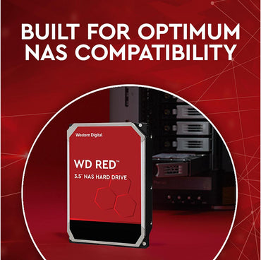 WD Red 6TB NAS Internal Hard Drive - 5400 RPM Class, SATA 6Gb/s, SMR, 256MB Cache, 3.5" - WD60EFAX