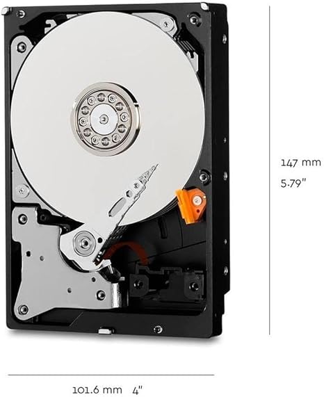 Western Digital 1TB WD Purple Surveillance Internal Hard Drive HDD - SATA 6 Gb/s, 64 MB Cache, 3.5" - WD10PURZ