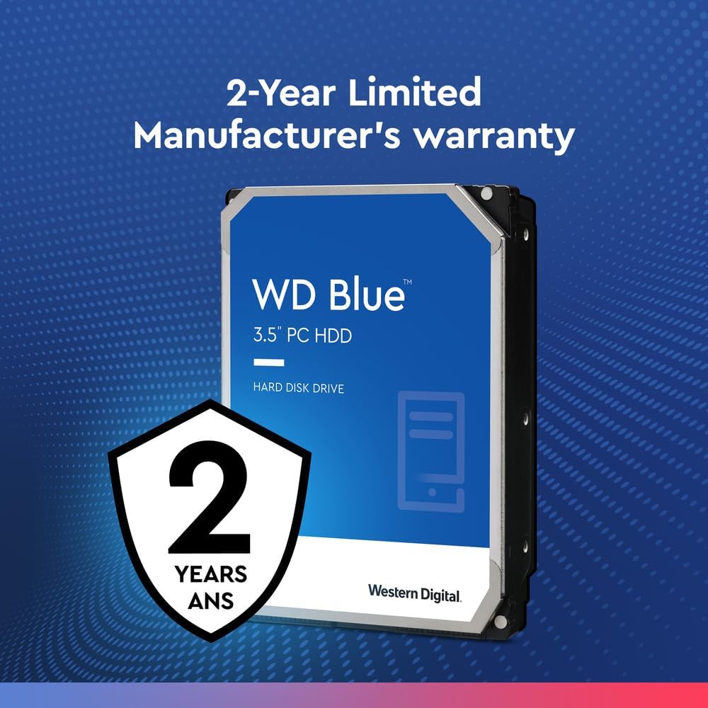 WD Blue WD10EZAZ – Reliable & Durable 1TB HDD Hard Drive