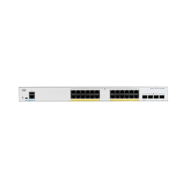 C1000 - 24FP - 4G - L, Cisco C1000 Switch, 24x PoE+ 370W/4x 1G SFP - The HDDs