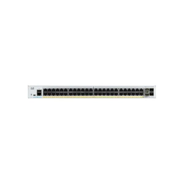 C1000 - 48FP - 4G - L, Cisco Catalyst 1000 Switch, 48x PoE+ 10/100/1000/4x 1G SFP/740W PoE - The HDDs