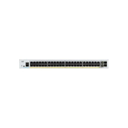 C1000 - 48FP - 4G - L, Cisco Catalyst 1000 Switch, 48x PoE+ 10/100/1000/4x 1G SFP/740W PoE - The HDDs