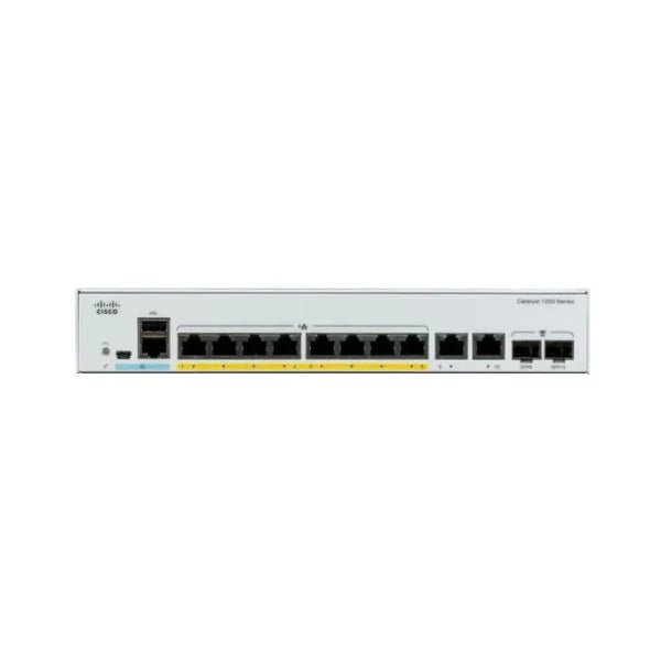 C1000 - 8P - 2G - L, Cisco Catalyst 1000 Switch, 8x GE PoE/2x 1G SFP Combo - The HDDs