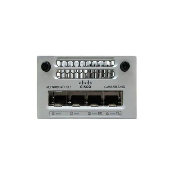 C3850 - NM - 2 - 10G, Cisco Catalyst 3850 Network Module, 2x10GE SFP+ / 4xGE / Hot - swappable - The HDDs