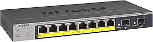 Netgear GS110TP 8 - Port Gigabit PoE+ Smart Managed Switch - The HDDs