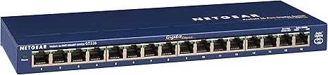 Netgear GS116NA 16 - Port Gigabit Ethernet Unmanaged Rackmount Switch - The HDDs