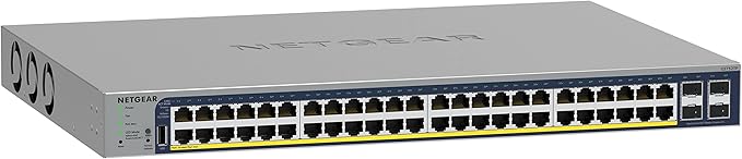 Netgear GS752TP 52 - Port Gigabit PoE+ Smart Managed Pro Switch – High - Performance, Scalable Rackmount Networking Solution - The HDDs