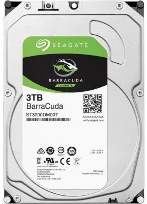 Seagate Barracuda ST3000DM007 3 TB 3.5" Internal Hard Drive - SATA - The HDDs