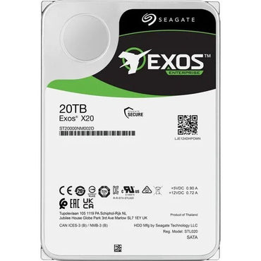 Seagate Exos X20 ST20000NM002D 512E/4KN SAS 12Gb/s 20TB 7200RPM 256MB Enterprise Hard Drive, Mechanical Hard Drive - The HDDs