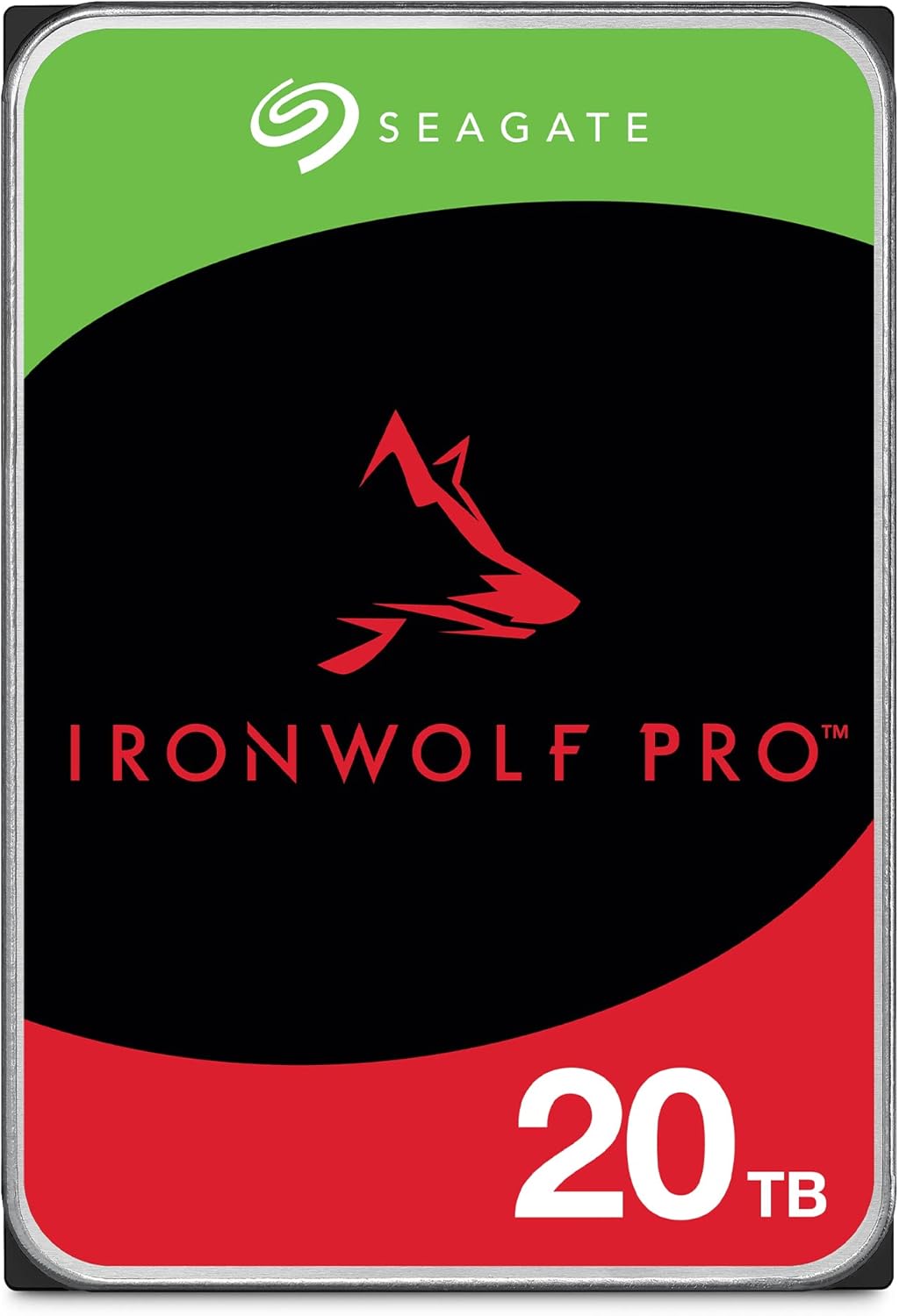 Seagate IronWolf Pro Enterprise NAS 20TB Internal Hard Drive, CMR 3.5 - inch, SATA 6Gb/s, 7200 RPM, 256MB Cache, for RAID Network - Attached Storage, FFP (ST20000NT001) - The HDDs