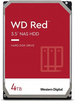 Western Digital WD40EFRX WD Red NAS Hard Drive - Hard drive - 4 TB - internal - 3.5 inch - SATA 6Gb/s - buffer: 64 MB - for WD My Cloud EX2, EX4