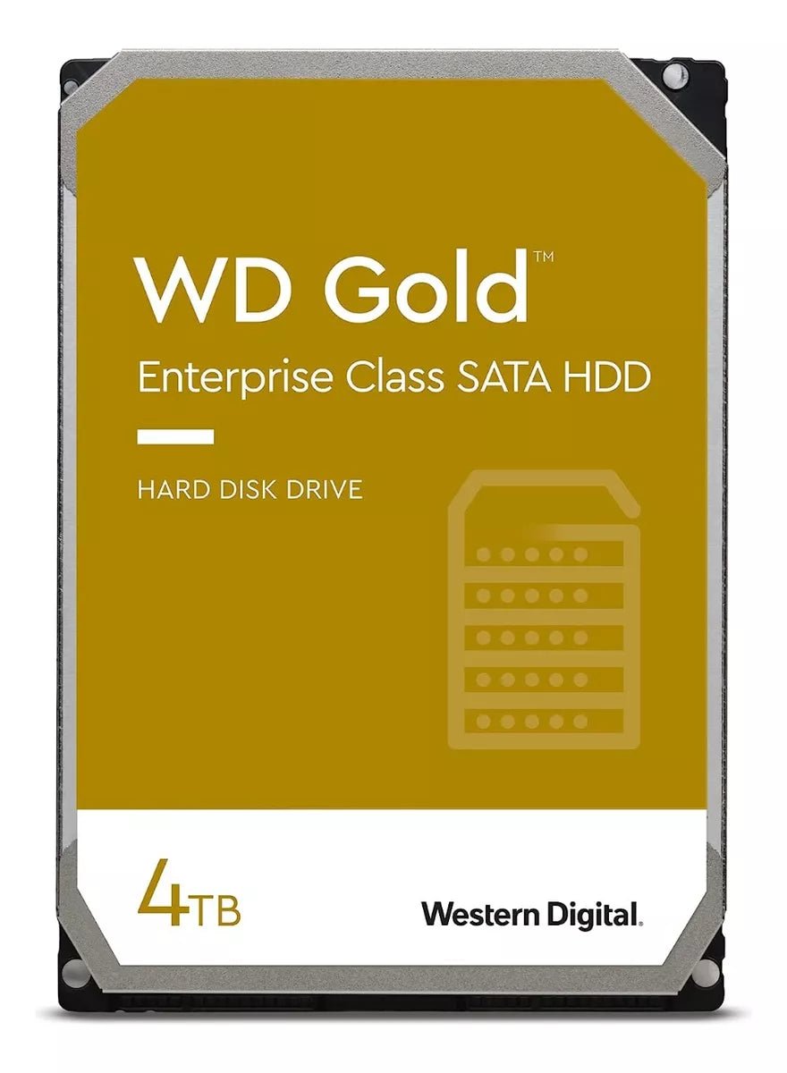 WD Gold 4TB Enterprise Class Hard Disk Drive - 7200 RPM Class SATA 6 Gb/s 128MB Cache 3.5 Inch - WD4002FYYZ - The HDDs