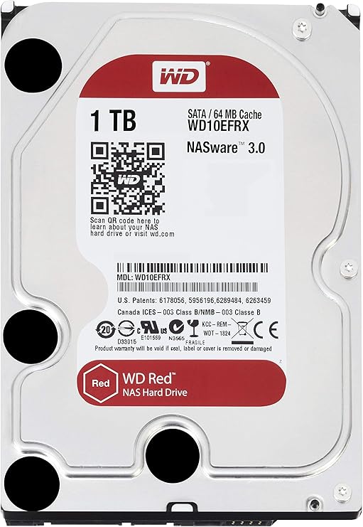 WD Red WD10EFRX 1 TB 3.5quot; Internal Hard Drive - The HDDs