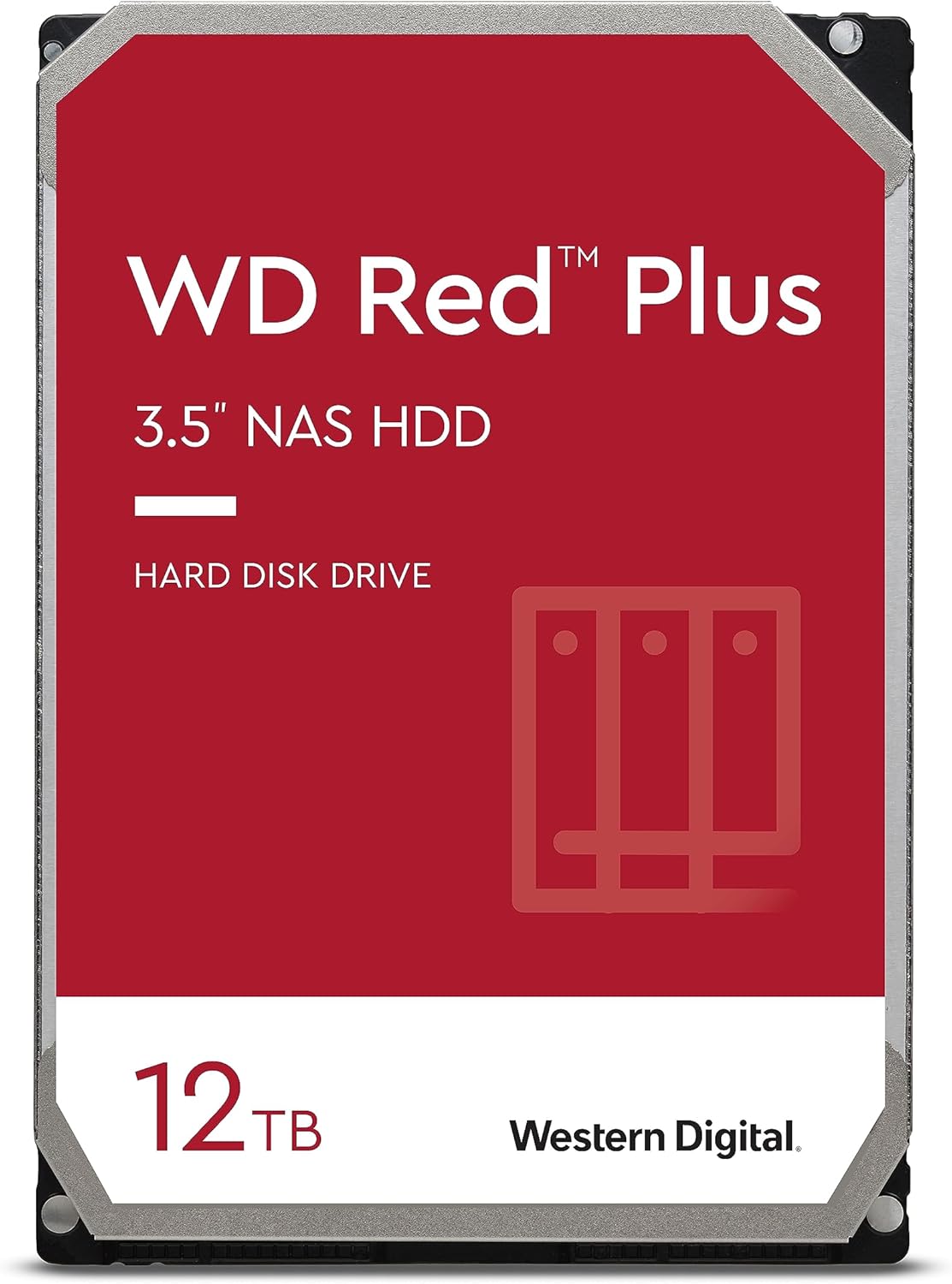 Western Digital 12TB WD Red Pro NAS Internal Hard Drive HDD - 7200 RPM, SATA 6 Gb/s, CMR, 512 MB Cache, 3.5" - WD122KFBX - The HDDs