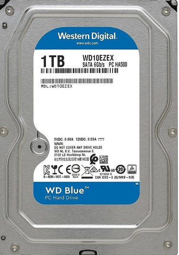 Western Digital (WD) Caviar BLUE WD10EZEX 1TB SATA 6Gb/s 7200 RPM 64MB Cache HDD - The HDDs