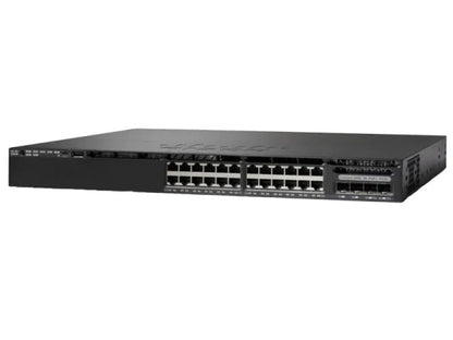 WS - C3650 - 24PS - S, Cisco Catalyst 3650 Switch, 24x1G Ethernet/4x1G SFP/PoE/Layer 3 - The HDDs