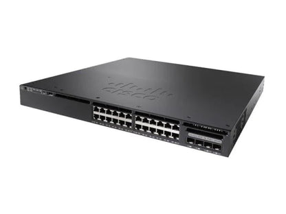WS - C3650 - 24PS - S, Cisco Catalyst 3650 Switch, 24x1G Ethernet/4x1G SFP/PoE/Layer 3 - The HDDs