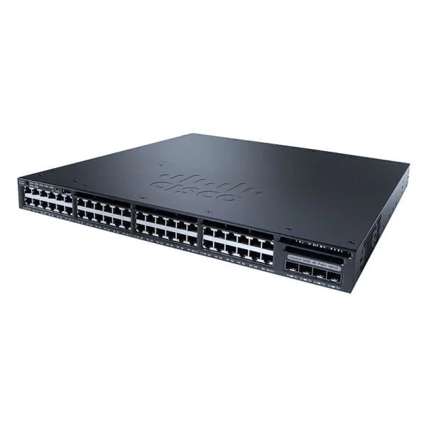 WS - C3650 - 48FS - L, Cisco Catalyst 3650 Switch, 48xPoE+ 4x1G Uplink LAN Base - The HDDs