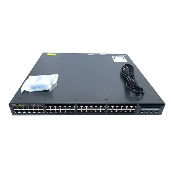 WS - C3650 - 48FS - L, Cisco Catalyst 3650 Switch, 48xPoE+ 4x1G Uplink LAN Base - The HDDs